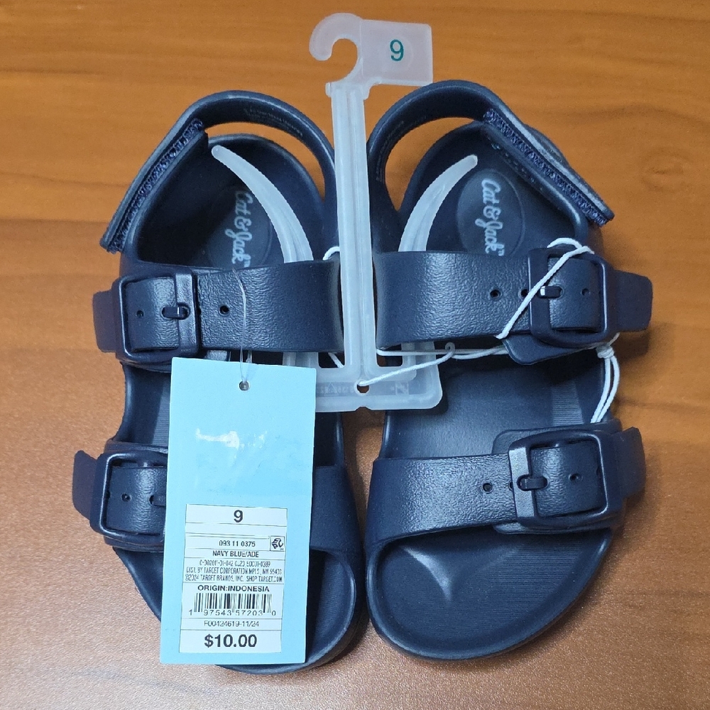 Cat & Jack Dark Blue Kids Sandals